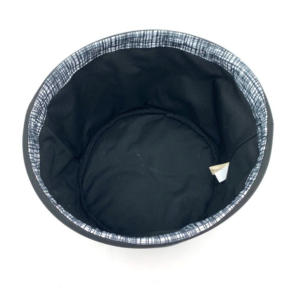 Dog Toy Storage Round Black Bin 9”x14”x12” NEW - Picture 2 of 5